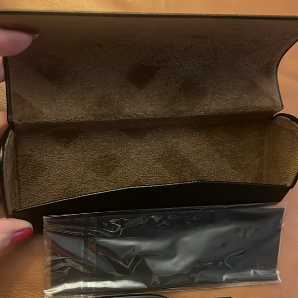 SOLD- BURBERRY Eyeglasses Check Multilayer Black with Original Case Nwt - Picture 14 of 16